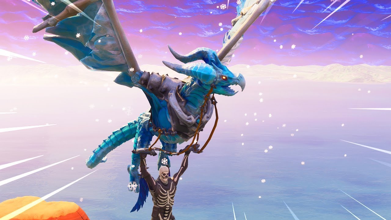 The New Frostwing Glider Gameplay in Fortnite.. YouTube