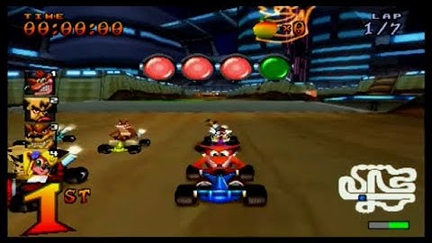 Crash Team Racing PS1 Tiny Arena (Hard) (7 Laps)