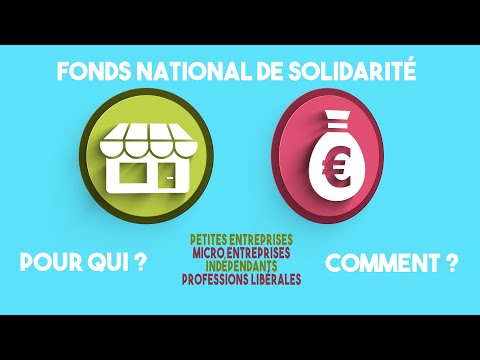 Le Fonds national de solidarité pour les petites entreprises comment ça marche ?