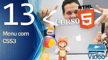 Curso de HTML5 - 13 - Menu com CSS3 - by Gustavo Guanabara