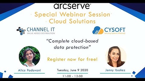 Business Continuity Cloud - Arcserve