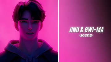 Jinu and Gwi-Ma scenes FHD | Kpop Demon Hunters 