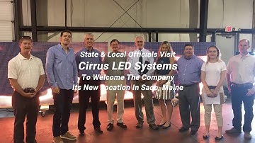 State &  Local Officials Visit Cirrus LED