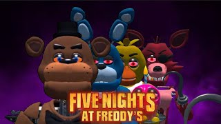 the official  Five Nights At Freddy's Movie Rp trailer(Vrchat)