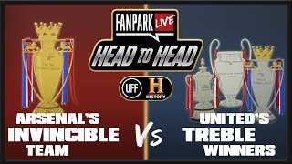 Man Utd Treble Winners vs Arsenal Invincibles LIVE Debate