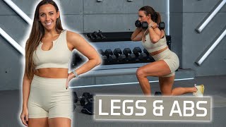 40 Minute Legs & Abs Sculpt Workout | EFFORT - Day 18