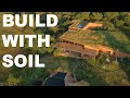 An eco lodge build with soil in South Africa