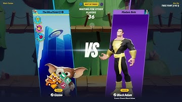 Request:Gizmo Vs Black Adam|MultiVersus