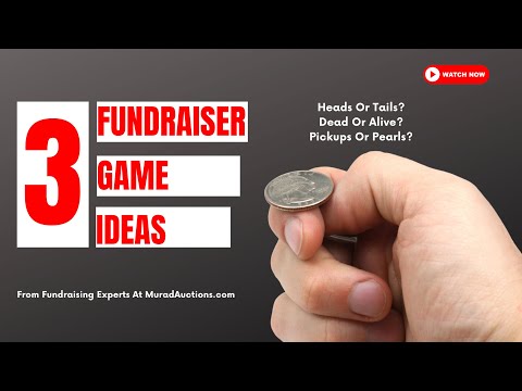 3 Fundraiser Game Ideas