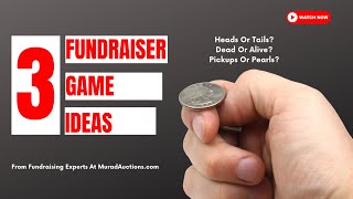 3 Fundraiser Game Ideas