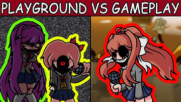 FNF Character Test | Gameplay VS Playground | Sayori.EXE | Yuri.EXE | Monika.chr