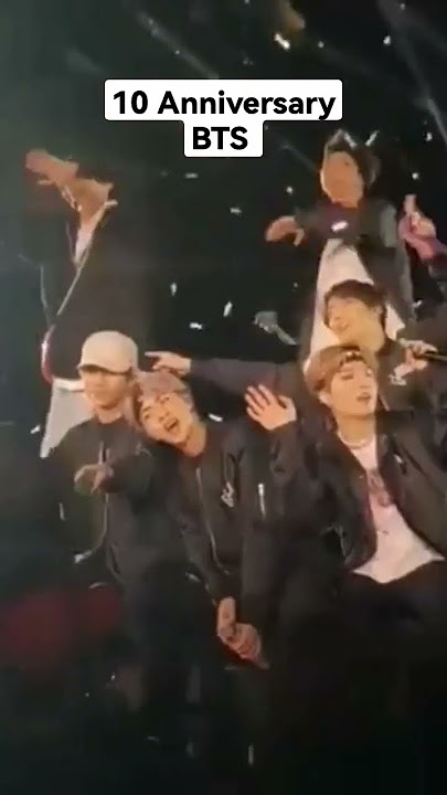 10 Anniversary BTS #bts