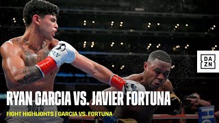 VICIOUS KO | Ryan Garcia makes a statement against Javier Fortuna (Highlights)