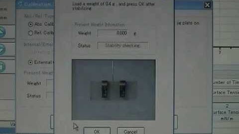 DY-300 Automatic Tensiometer Calibration demo video