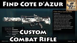 Deus Ex Mankind Divided - Finding the Cote d'Azur Combat Rifle