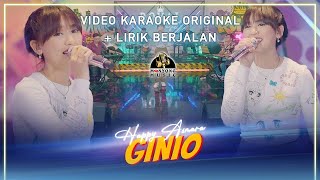 KARAOKE GINIO - HAPPY ASMARA - ( Karaoke Ginio Lirik Berjalan )