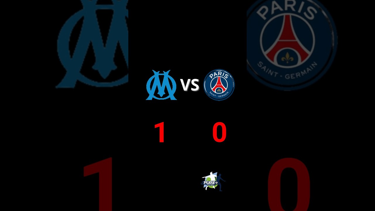 Marseille vs PSG (1-0) | Ligue 1 – September 22, 2025 