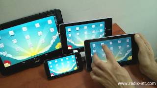 Radix SapphireCast™ screen cast engine platform demonstration for Android and Windows screenshot 5