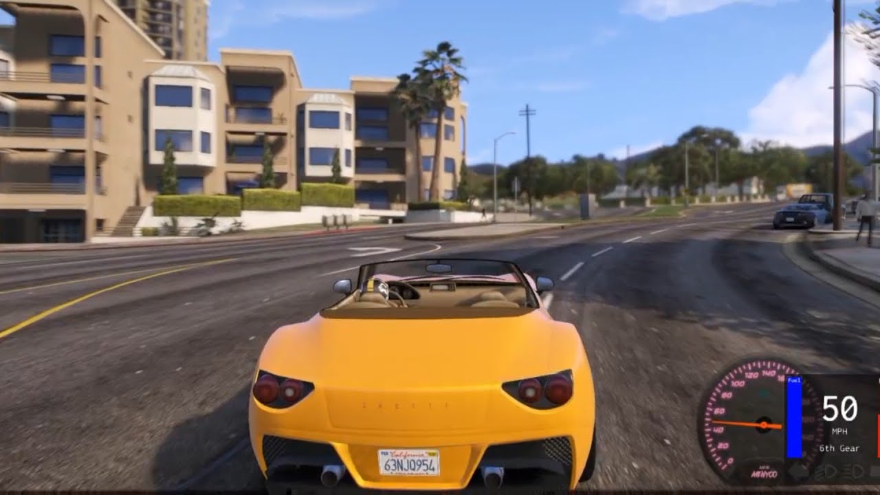 gta v realistic mod gameplay | ULTRA GRAPHICS 🔥 - YouTube