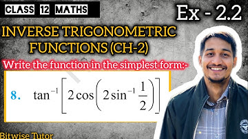 Class 12 Ex 2.2 Q8 Maths | Ex 2.2 class 12 maths q8 | Question 8 exercise 2.2 Class 12