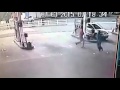 CCTV footage of Durban garage cash heist