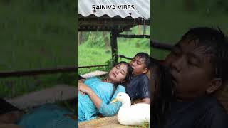 Rainy Village Life. Village Couple. Peaceful Village.