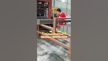 Block making machine Vietnam hollow brick machinery automatic paver machine #blockmakingmachine