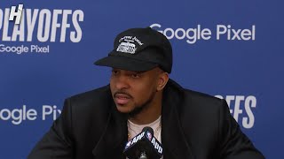 CJ McCollum talks Game 4 Loss vs Thunder, Postgame Interview  🎤