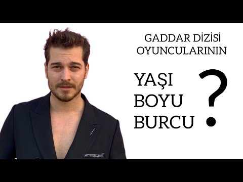 GADDAR DİZİSİ OYUNCULARININ İSİMLERİ/Gaddar Dizisi oyuncuları kimler?