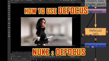 defocus in nuke | how to use defocus node in nuke | how to use defocus node in nuke | nuke tutorial