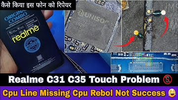 Realme C31 C35 Touch Problem Solution 🔥 | Cpu Rebolling Not Success 😂 | Monu Mobile
