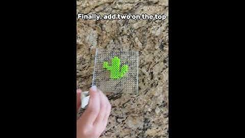 Cactus Perler Bead