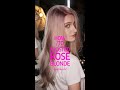 HOW TO: FROSTED ROSE BLONDE