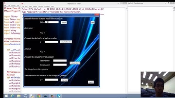 Isaac Manjarres 15-112 Term Project Video: Numerical Analysis Calculator