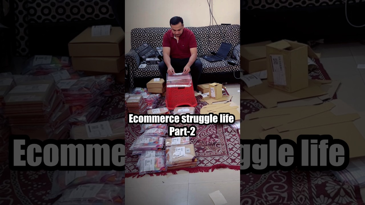 Ecommerce Struggle Life Part 2 😓 | 160 Orders But No Peace | Seller Reality