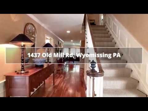 1437 Old Mill Road, Wyomissing, PA home video tour