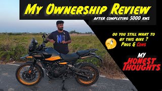 Himalayan 450 Ownership review after completing 5k kms & My honest thoughts after so many issues
