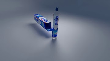 Blender 3D Animation - Toothpaste Advertisement
