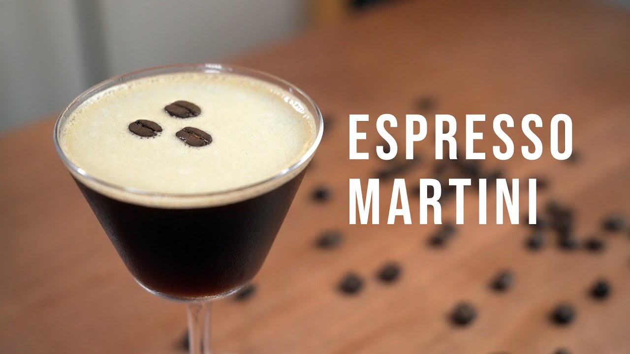 ESPRESSO MARTINI | ЭСПРЕССО МАРТИНИ | Коктейль с кофе
