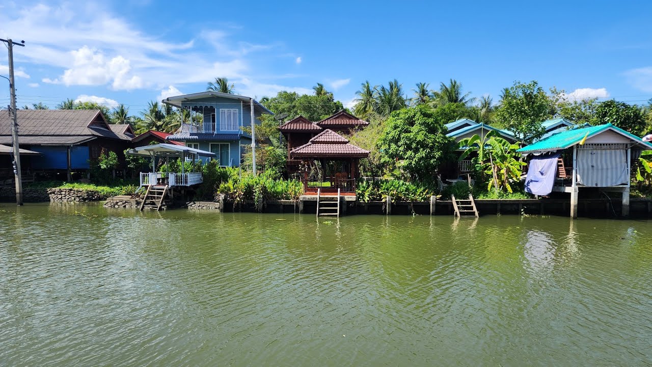 🏡 ที่ดินริมคลองใกล้ตลาดน้ำ ราคาถูกมาก