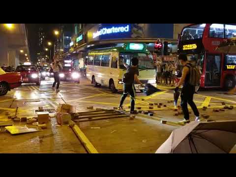 【太子/1913】太子站旁旺角警署又開始被堵路了！