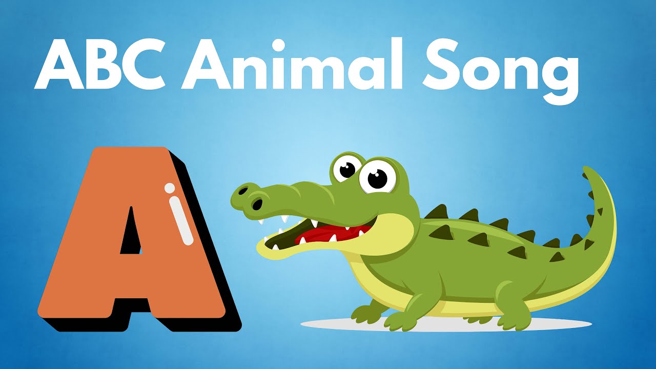 ABC Animal Song for Kids | Fun Alphabet Song with Cute Animals A to Z ...