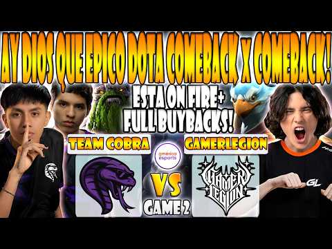 TEAM COBRA vs GAMERLEGION BO3[GAME 2]PARKER, LUMPY, FRANK vs TIMADO, RCY-PGL WALLACHIA SEASON 9-DOTA