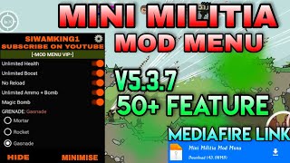 Mini militia mod menu | mini militia mod apk |Mini militia mod menu v5.3.7