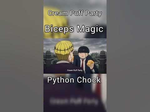 Cream Puff Party | Biceps Magic Python Chock 🍦 - YouTube