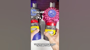 Differences between the Dyson V7 and V8 #shortsvideo #shorts #unsponsored