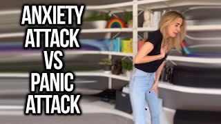 Anxiety Attack vs Panic Attack