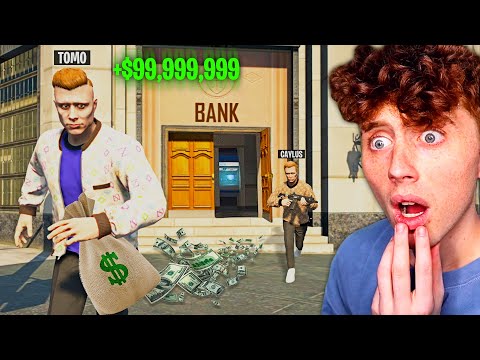 ROBBING ULTRA MEGA Bank In GTA 5 Roleplay..