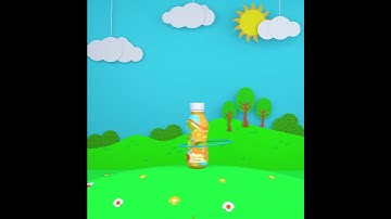 3D Product Ad Made in Blender 3.2 Eevee