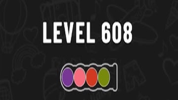 Ball Sort Puzzle Level 608
